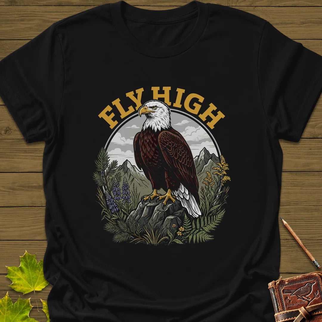 Fly High T-Shirt in Black