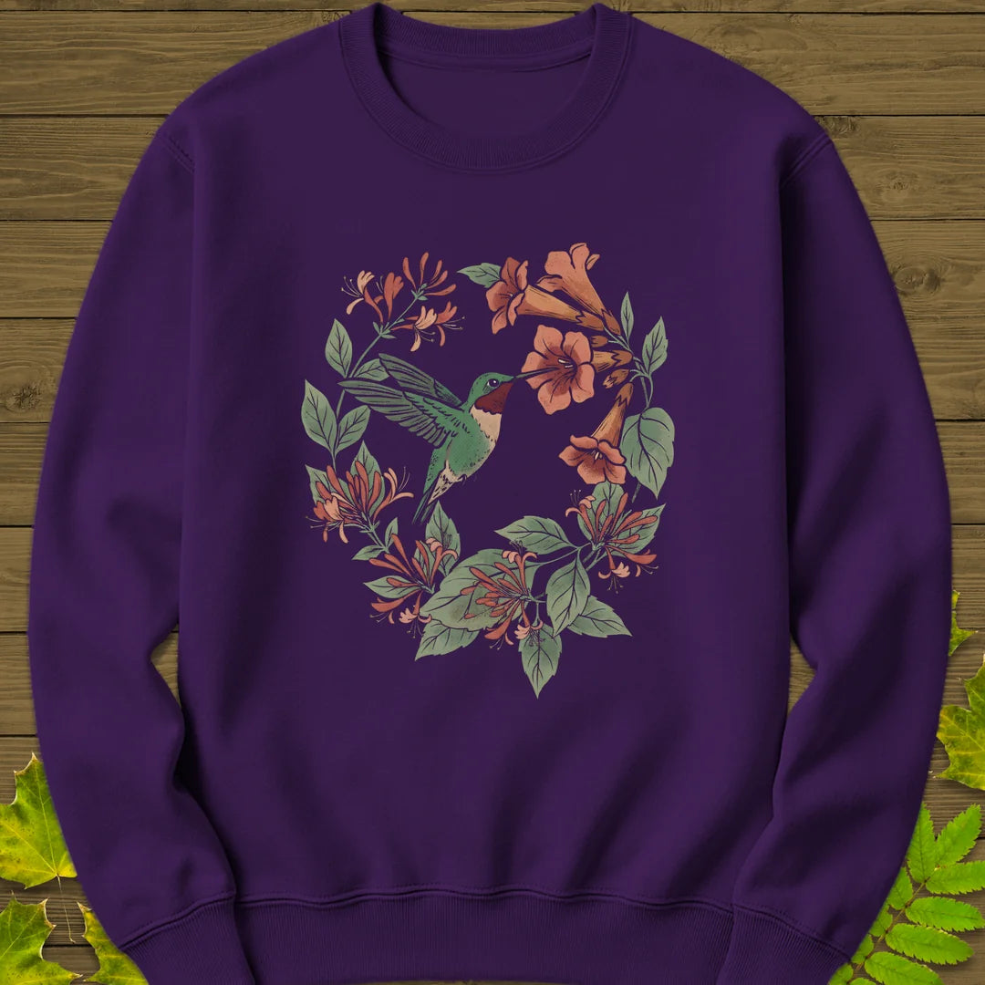 Bloom Chaser Sweatshirt in Purple