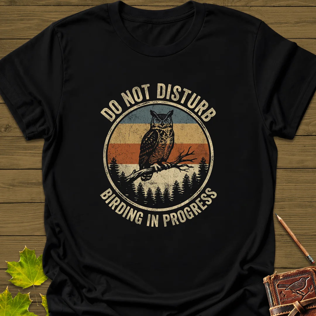 Do Not Disturb T-Shirt in Black