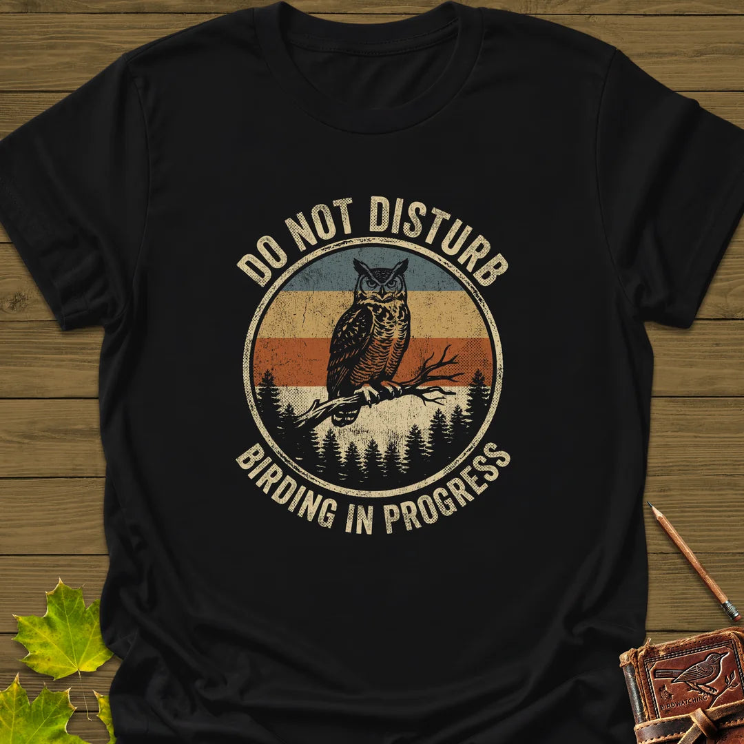 Do Not Disturb T-Shirt in Black