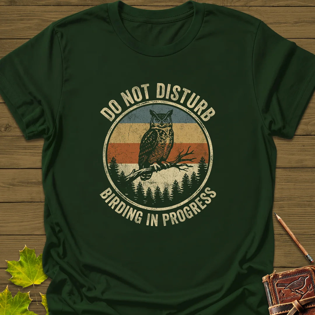 Do Not Disturb T-Shirt in Forest Green