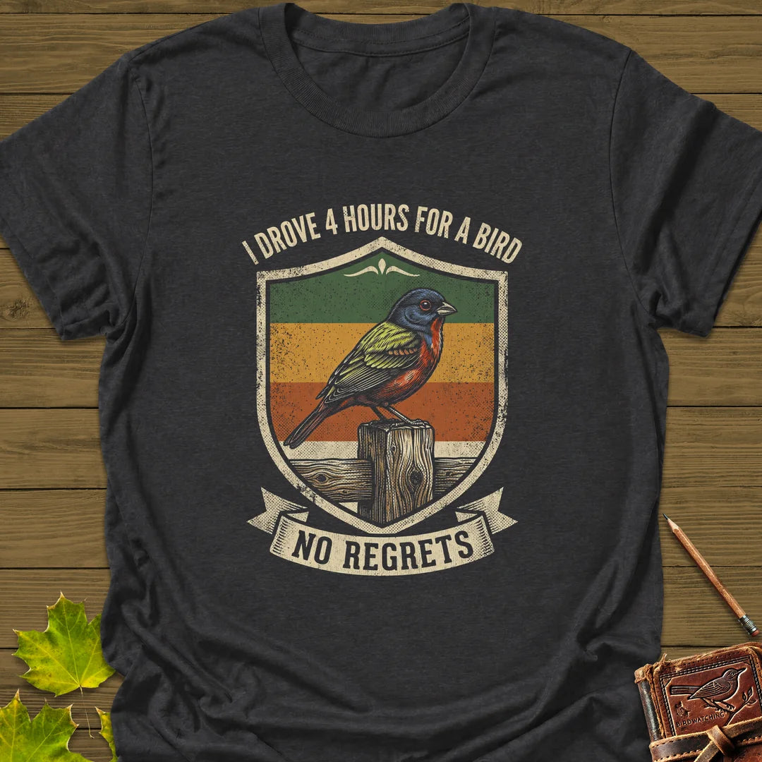 No Regrets T-Shirt in Dark Heather