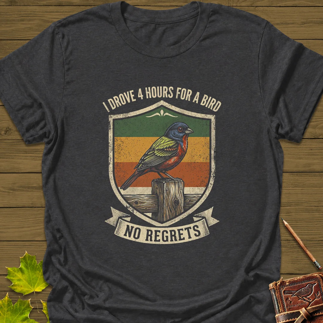 No Regrets T-Shirt in Dark Heather