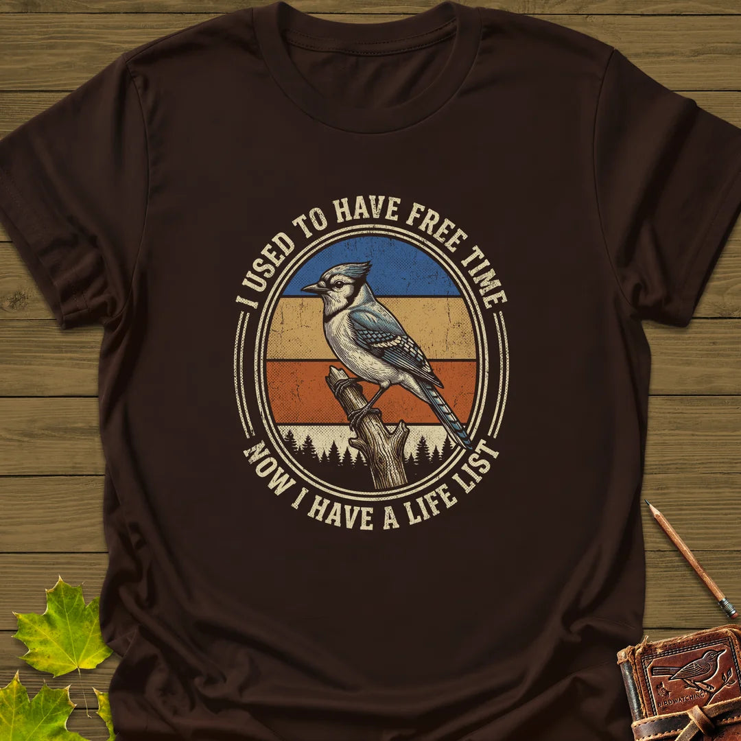 Free Time T-Shirt in Dark Chocolate