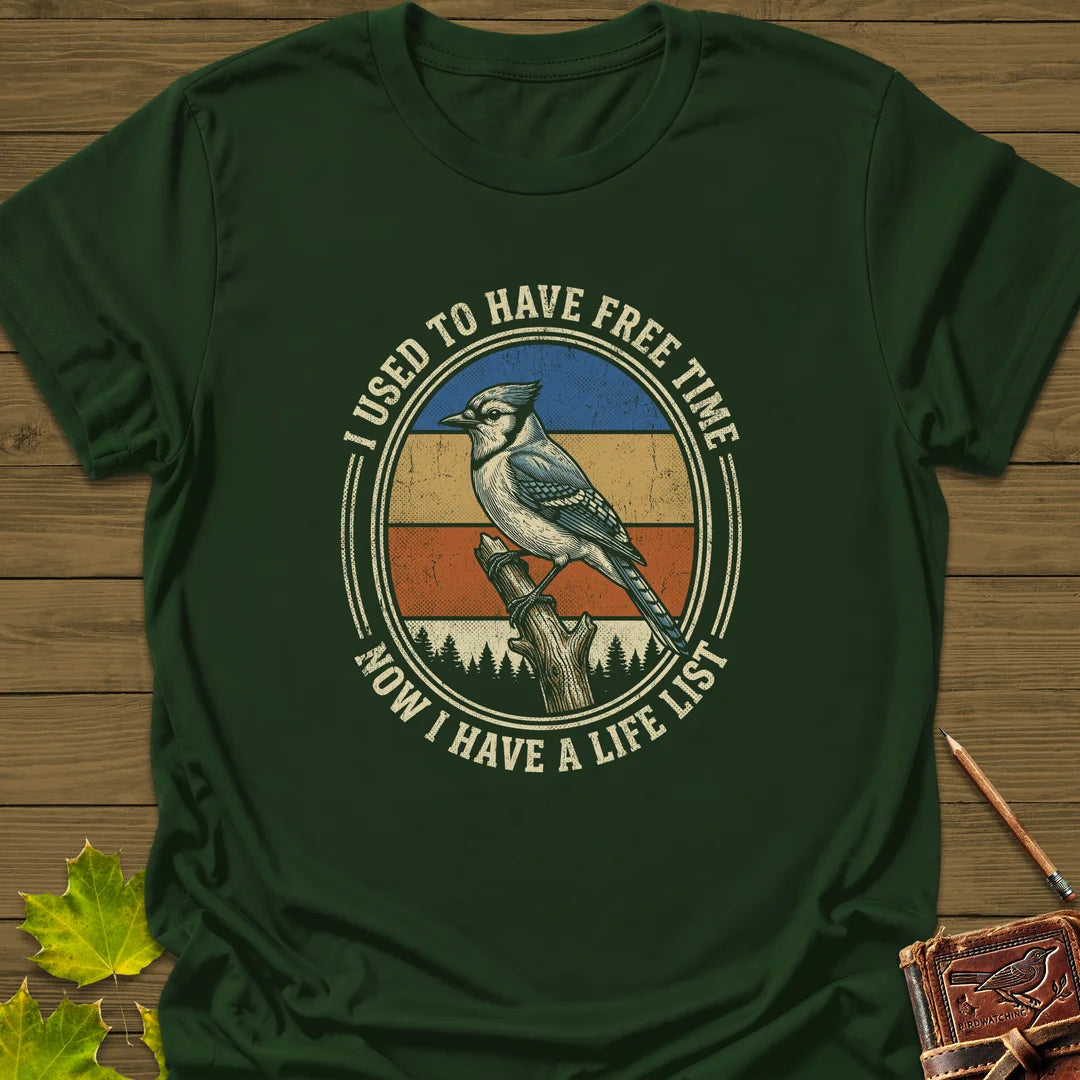 Free Time T-Shirt in Forest Green