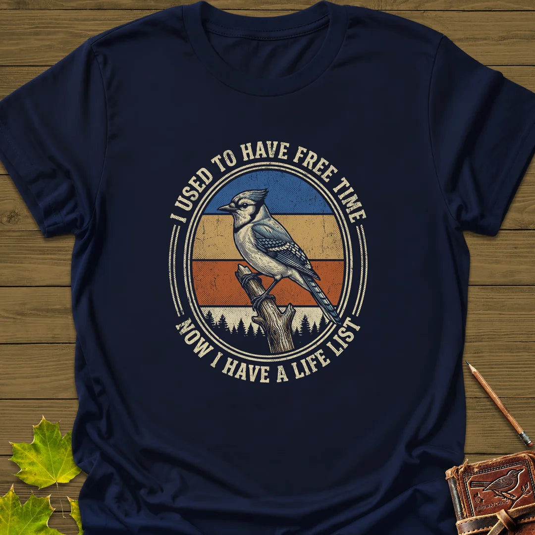 Free Time T-Shirt in Navy