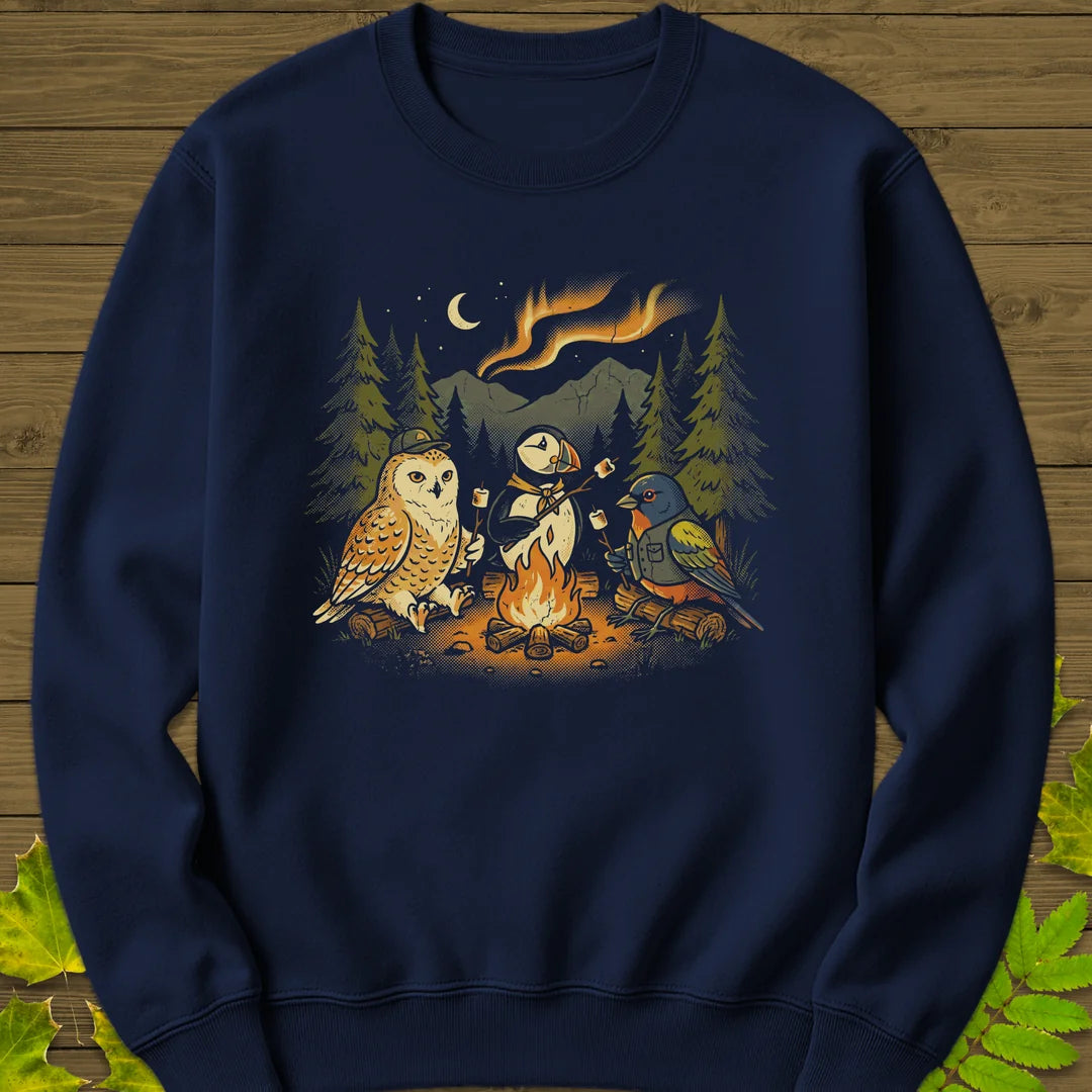 Life List Camping Sweatshirt in Navy