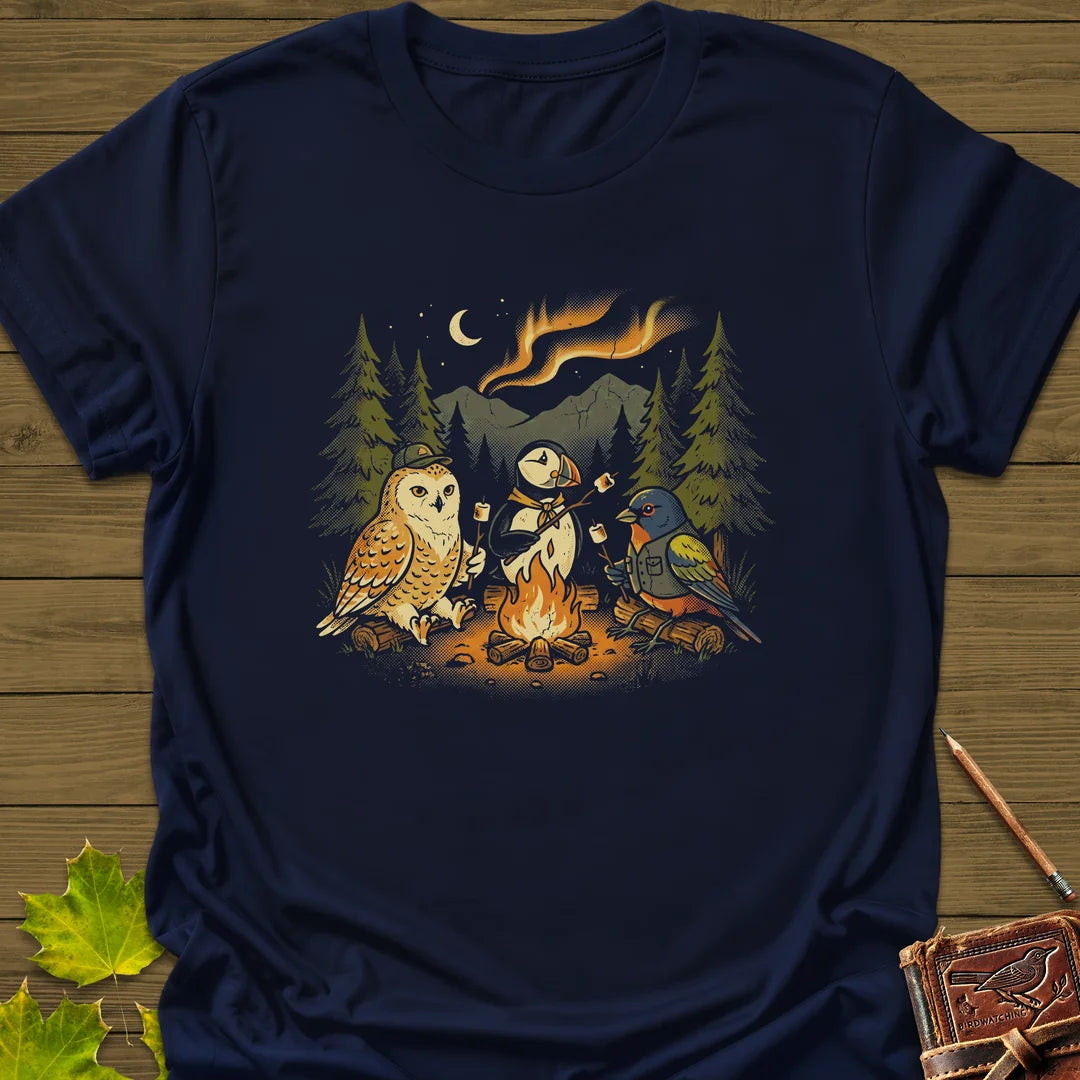 Life List Camping T-Shirt in Navy