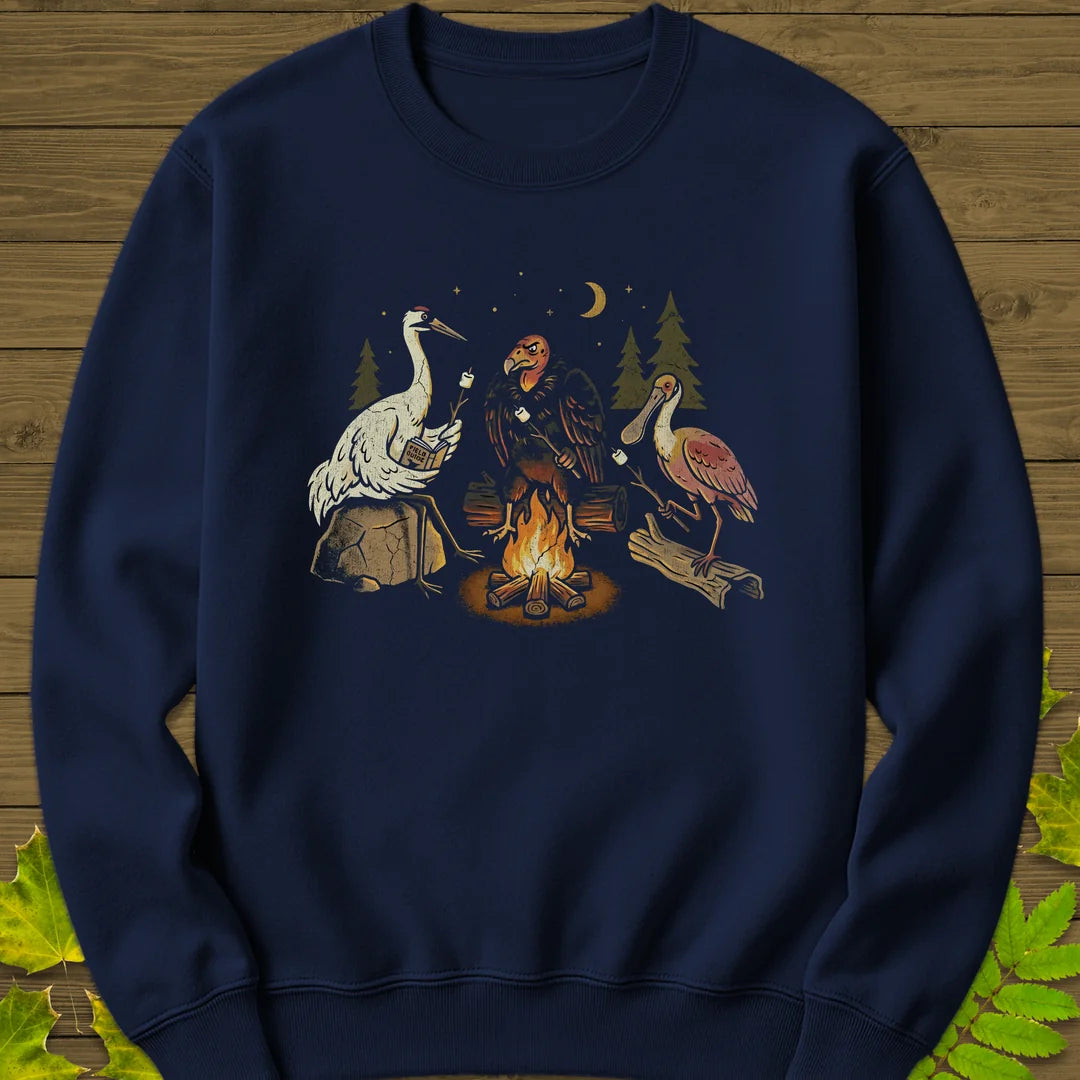 Campfire Stories Sweatshirt in Navy