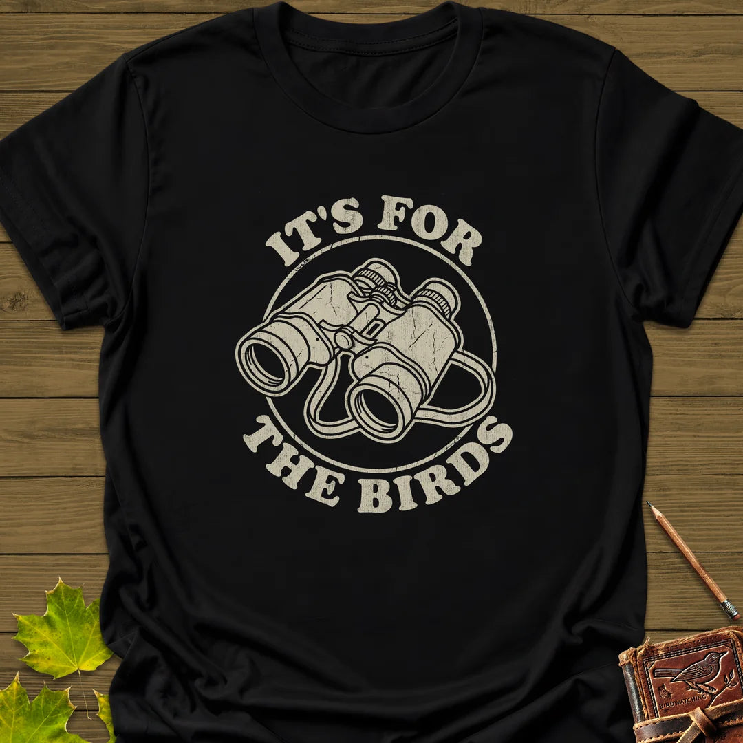 For The Birds T-Shirt in Black