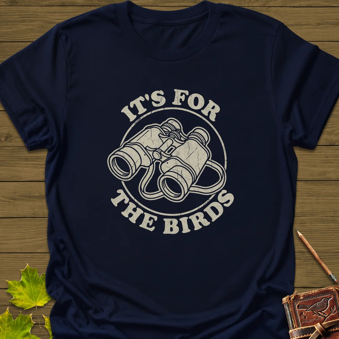 For The Birds T-Shirt in Navy