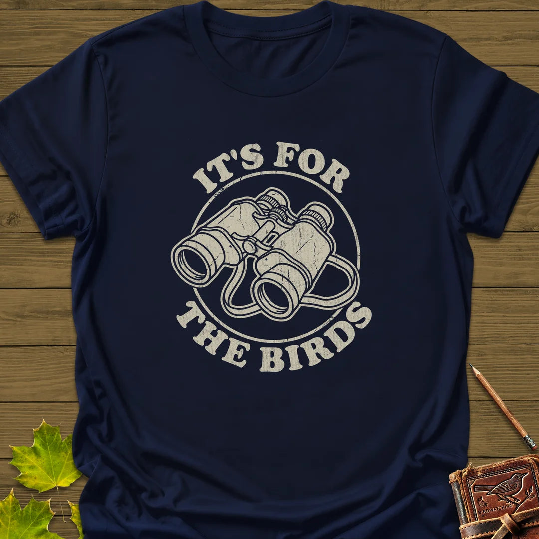 For The Birds T-Shirt in Navy