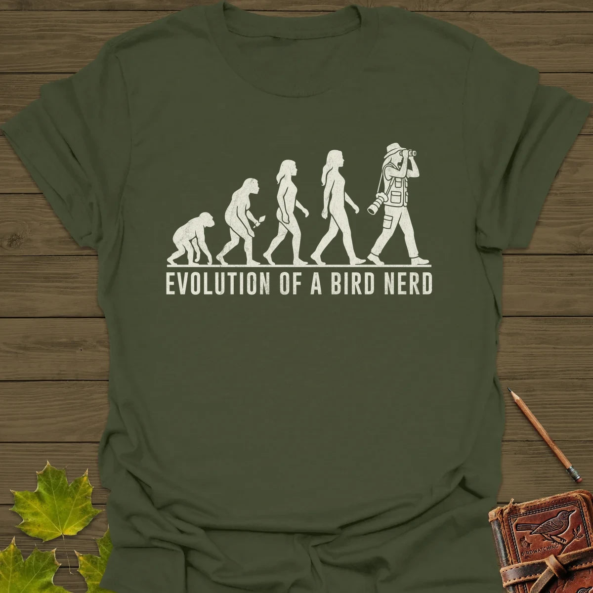 Evolution (Female) T-Shirt Military Green