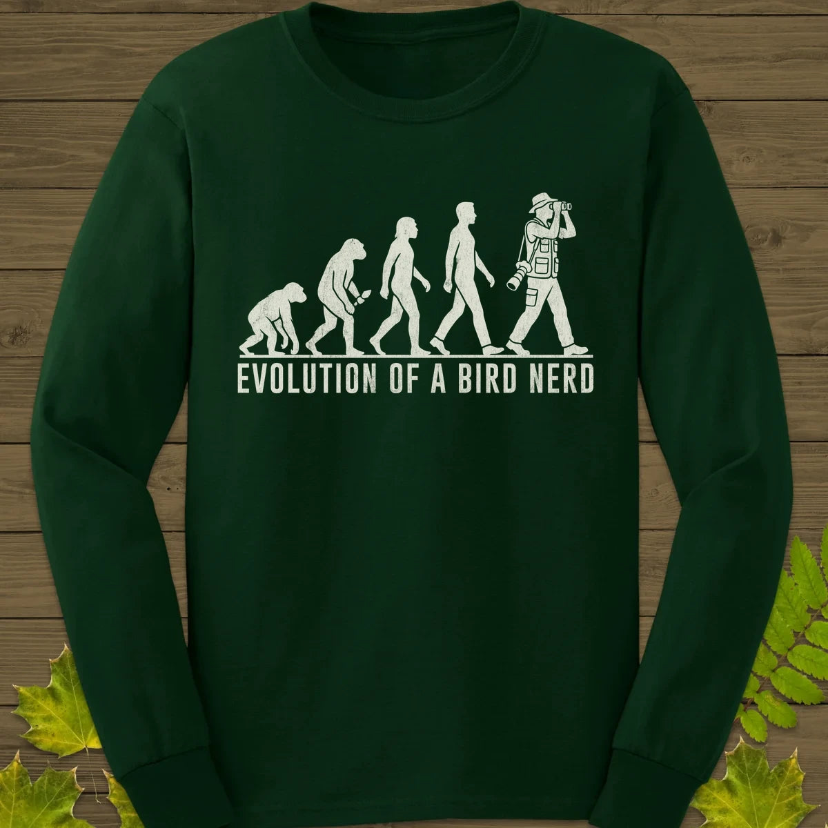 Evolution (Male) Long Sleeve Forest Green