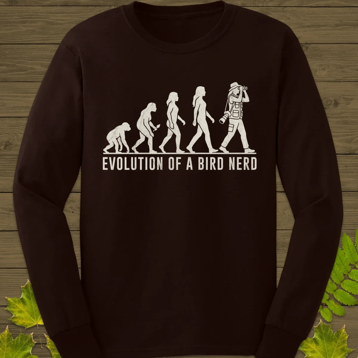 Evolution (Female) Long Sleeve Dark Chocolate