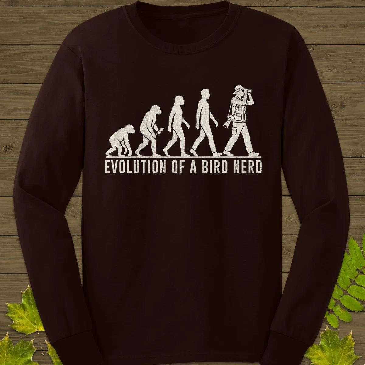 Evolution (Male) Long Sleeve Dark Chocolate