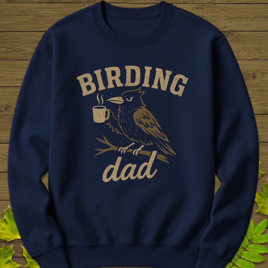 Birding Dad Sweatshirt in Navy