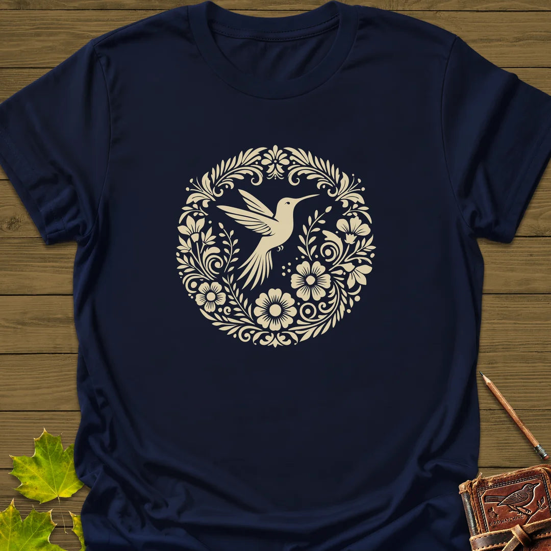 Graceful Flight T-Shirt in Navy