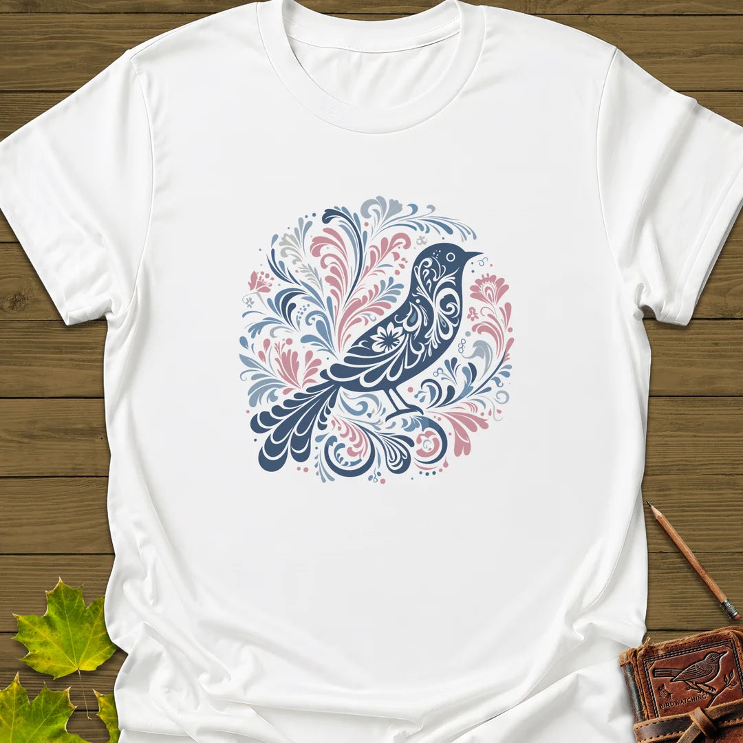 Artful Wings T-Shirt in White