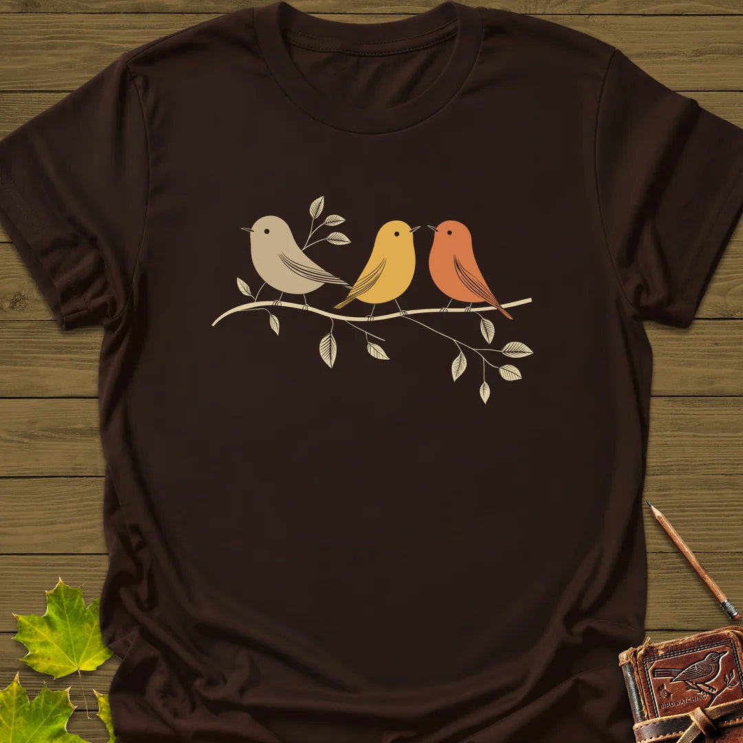 Branch Buddies T-Shirt in Dark Chocolate