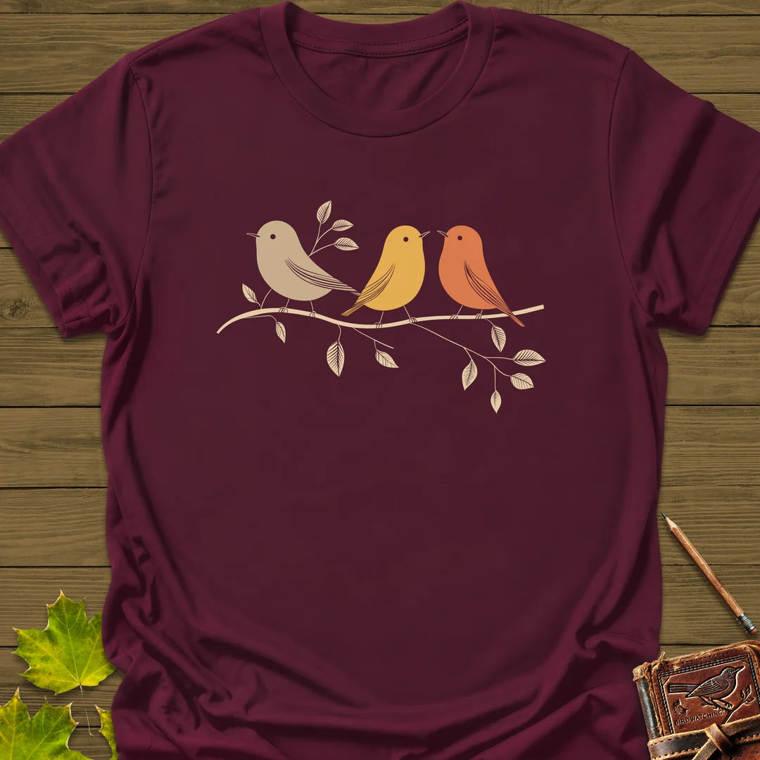 Branch Buddies T-Shirt in Maroon