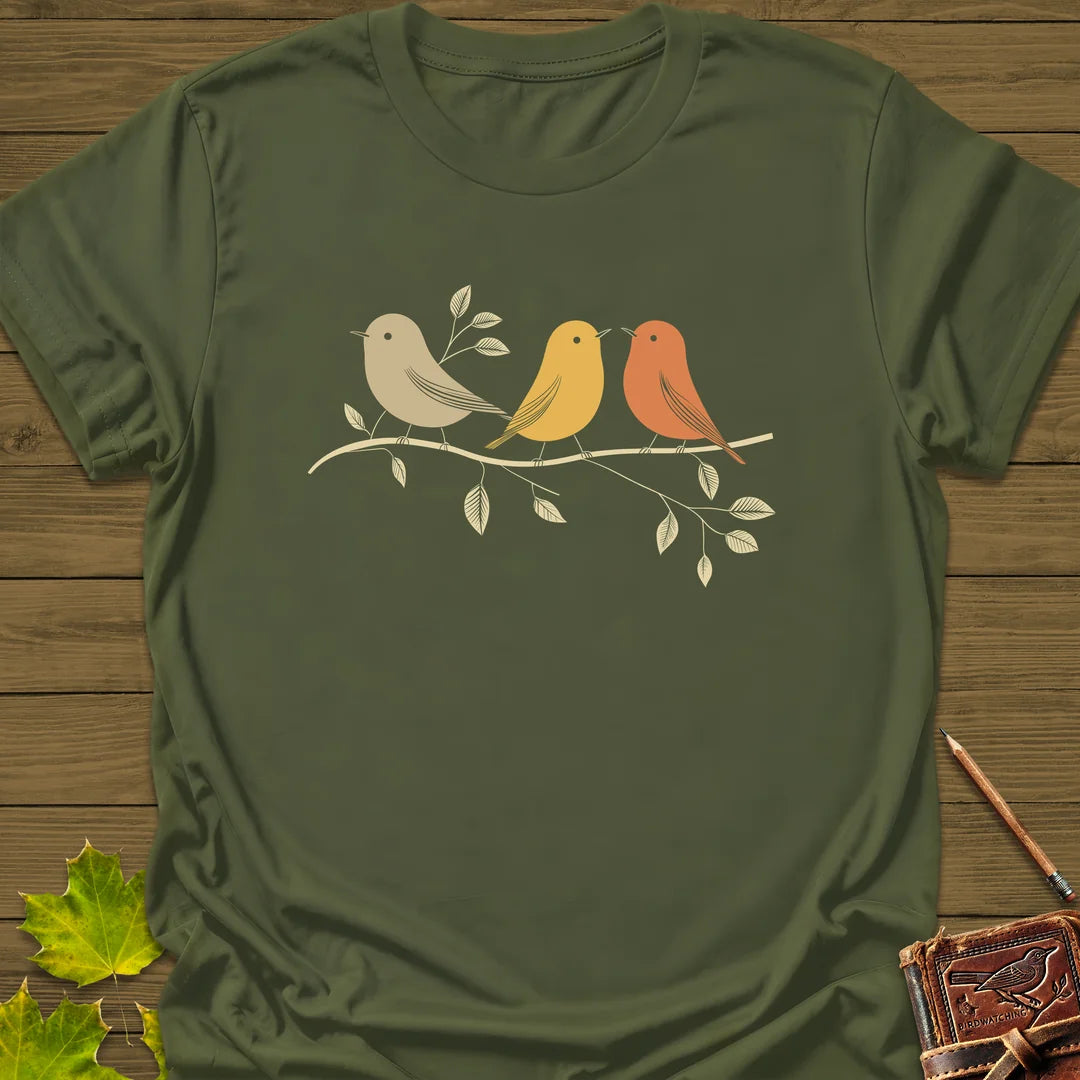 Branch Buddies T-Shirt in Military Green
