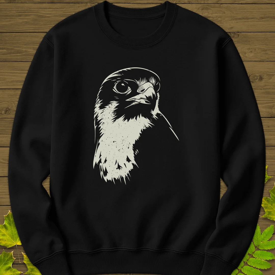 Falcon's Gaze Sweatshirt in Black