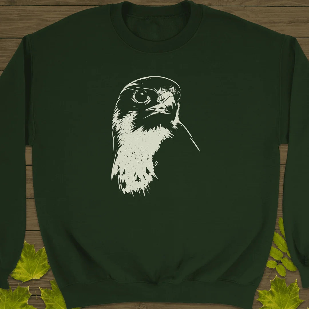 Falcon's Gaze Sweatshirt in Forest Green