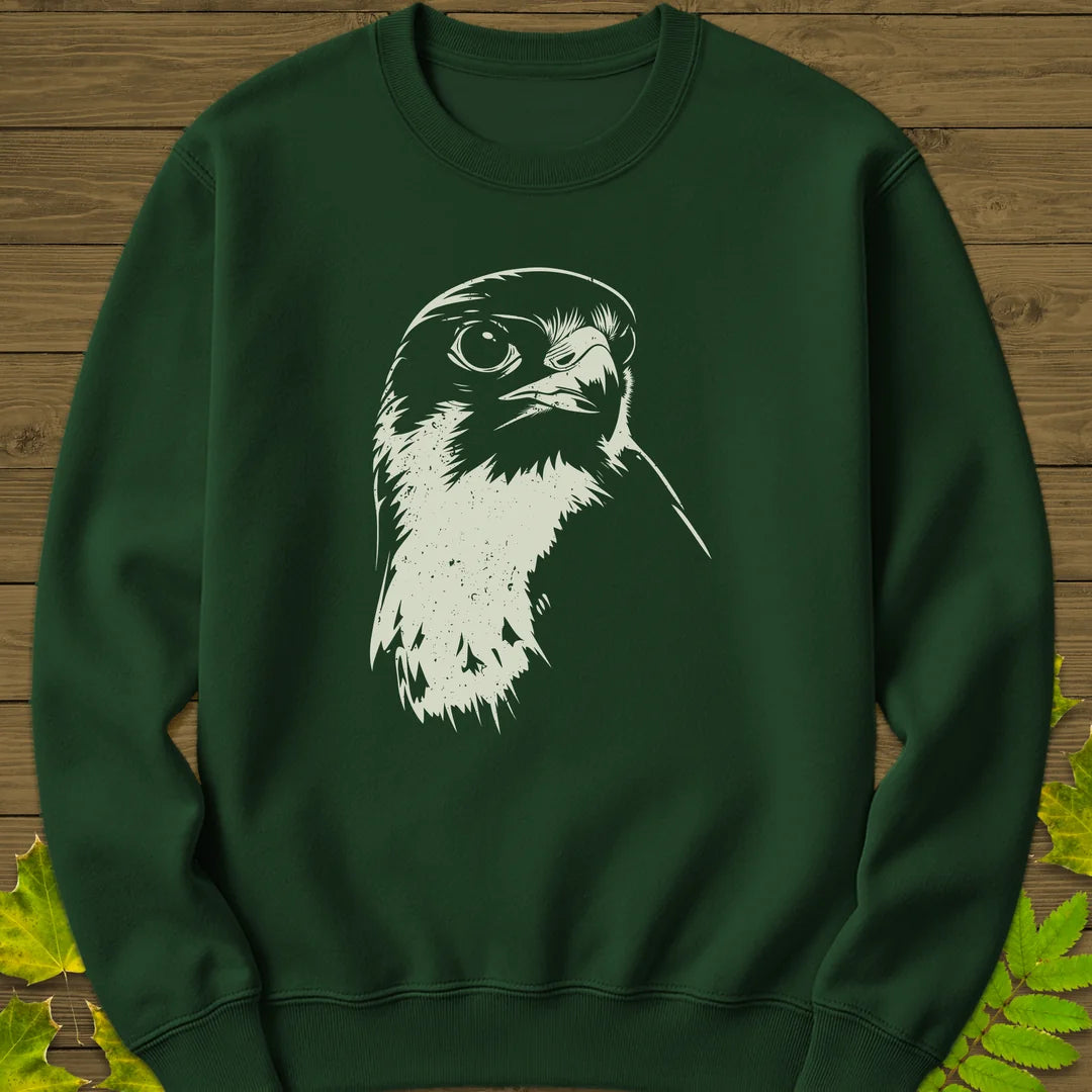 Falcon's Gaze Sweatshirt in Forest Green