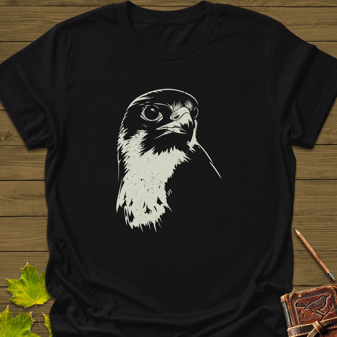 Falcon's Gaze T-Shirt in Black