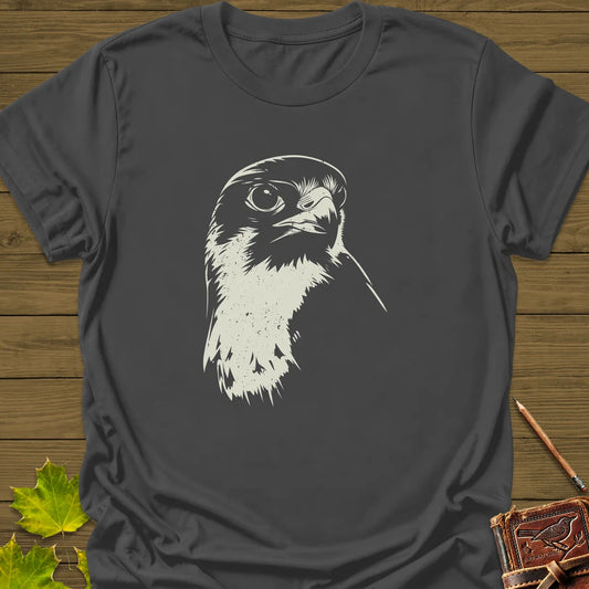 Falcon's Gaze T-Shirt in Charcoal