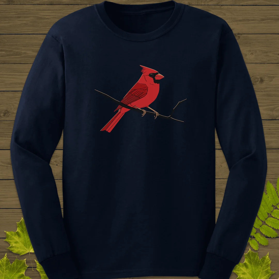 Crimson Perch Long Sleeve in Navy