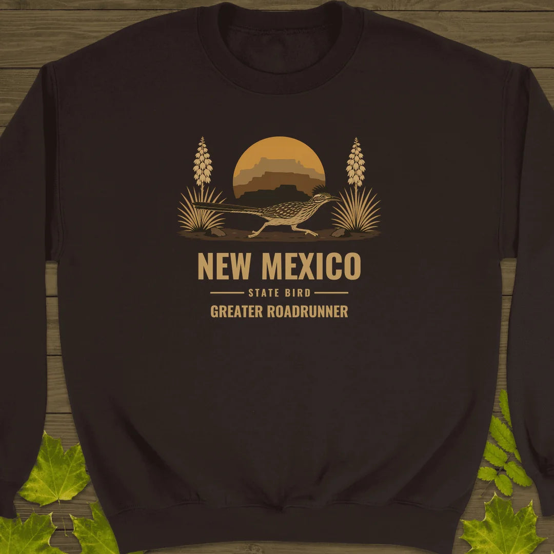 New Mexico State Bird Sweatshirt in Dark Chocolate