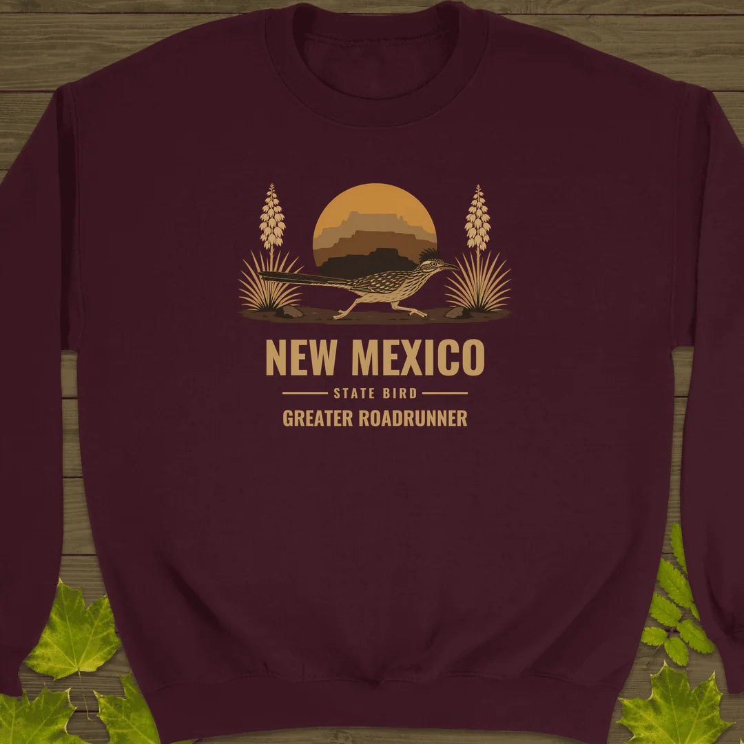 New Mexico State Bird Sweatshirt in Maroon