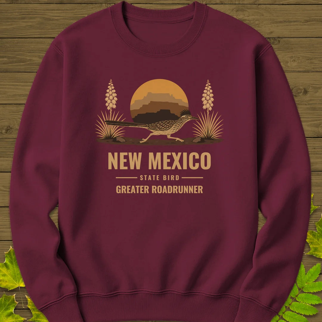 New Mexico State Bird Sweatshirt in Maroon