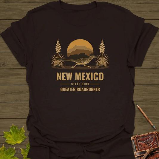 New Mexico State Bird T-Shirt in Dark Chocolate