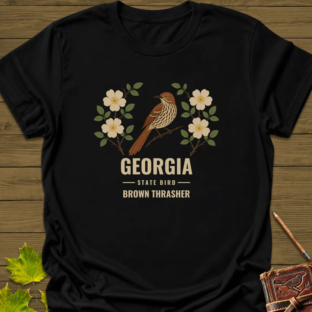 Georgia State Bird T-Shirt in Black