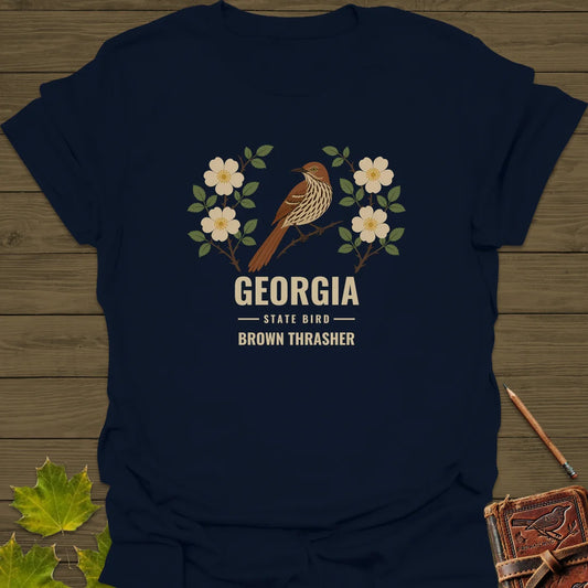 Georgia State Bird T-Shirt in Navy