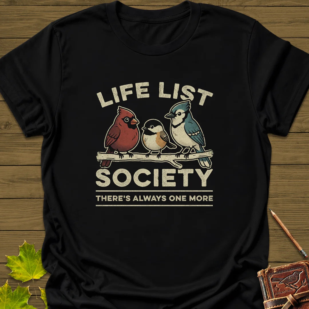 Life List Society T-Shirt in Black