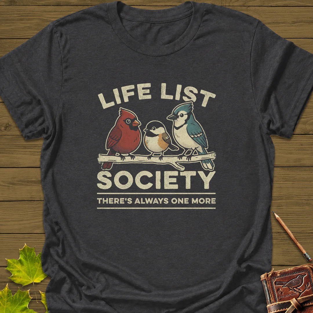 Life List Society T-Shirt in Dark Heather