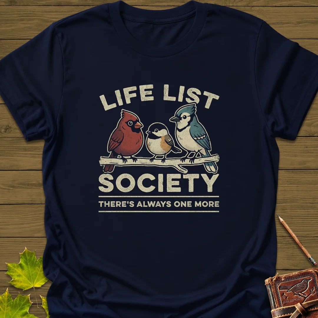 Life List Society T-Shirt in Navy