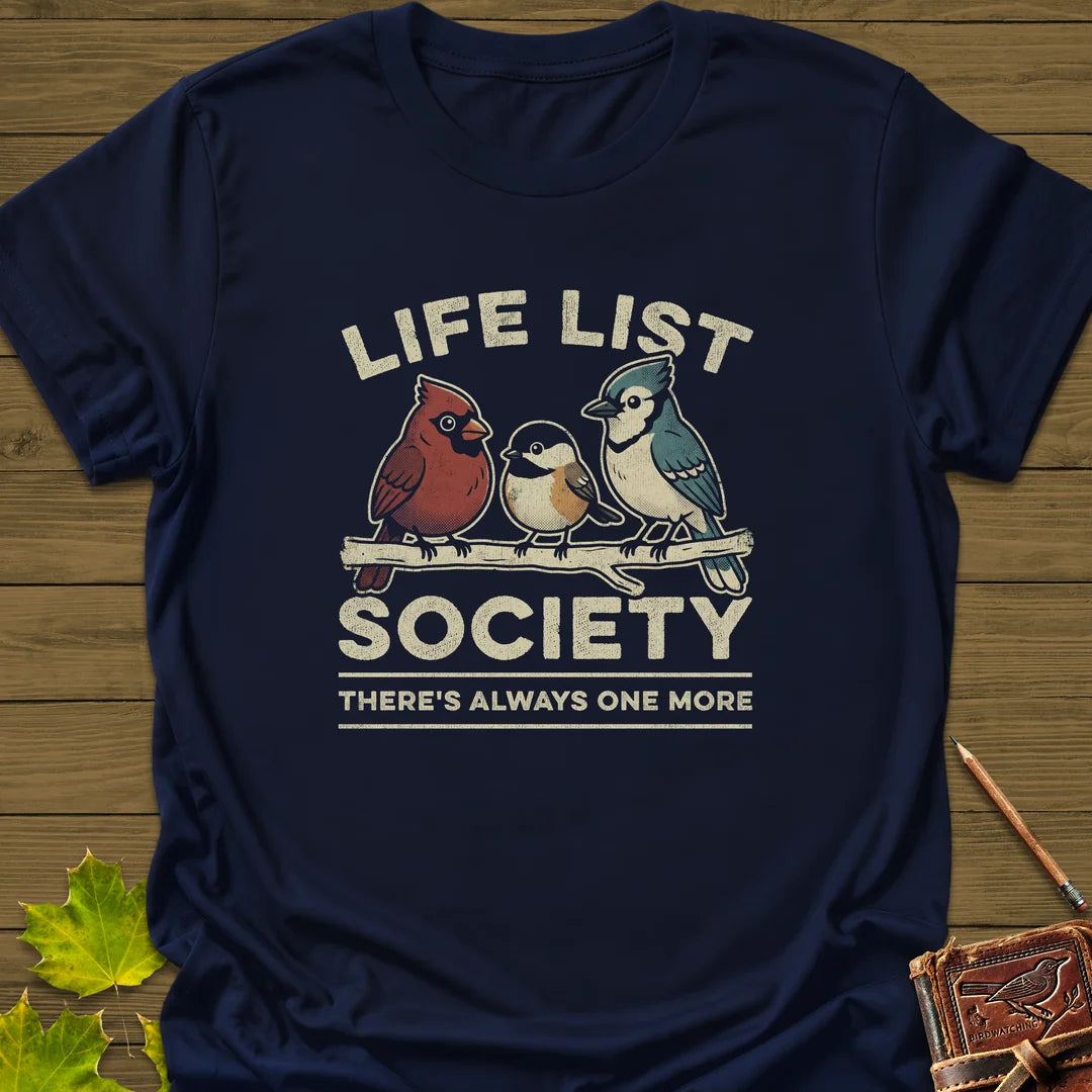 Life List Society T-Shirt in Navy