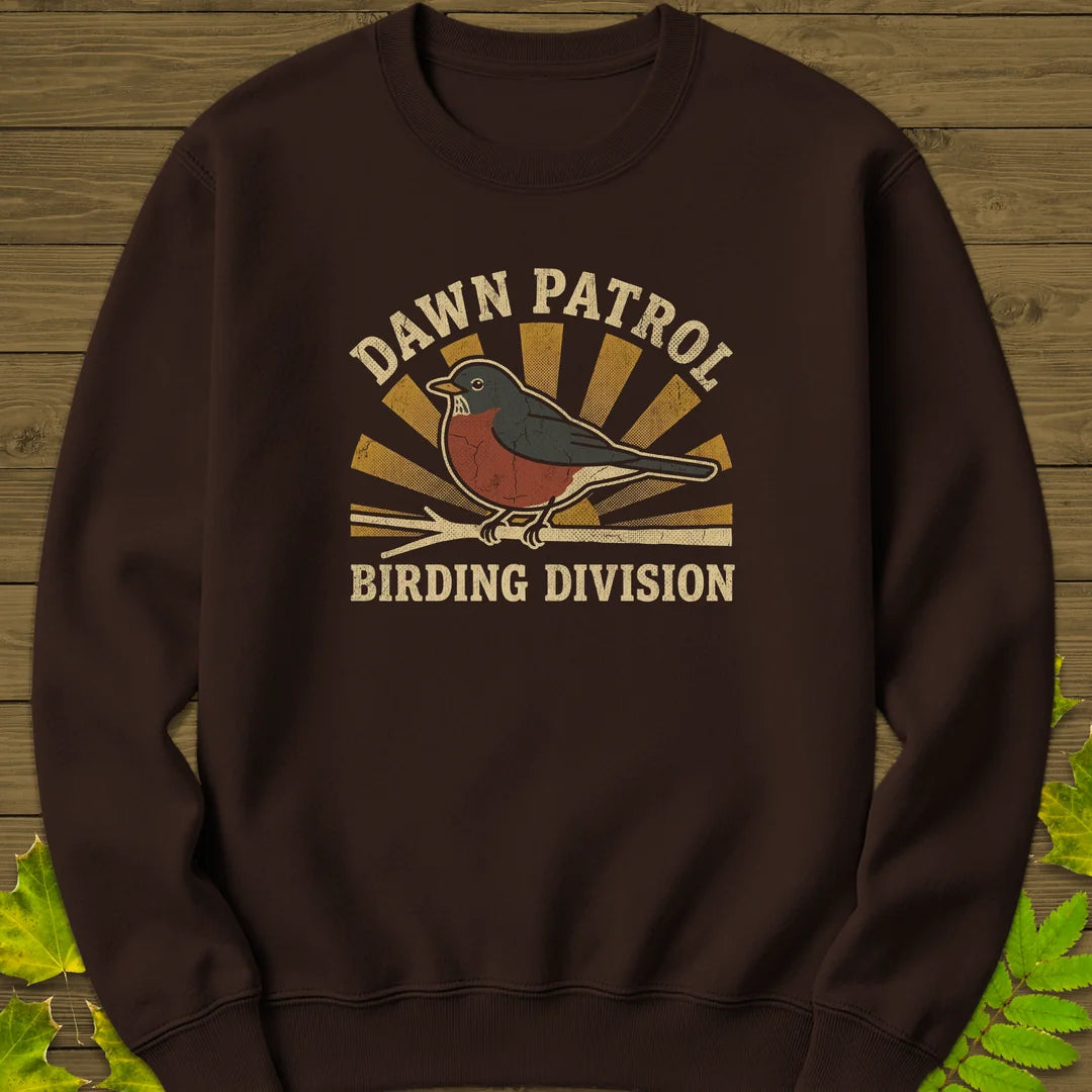 Dawn Patrol Sweatshirt in Dark Chocolate