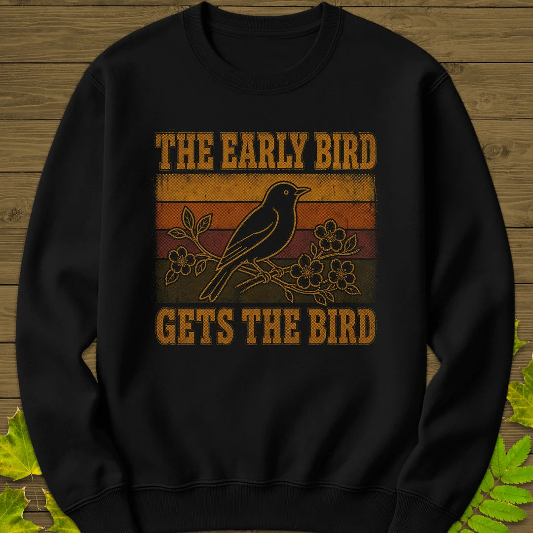 Early Riser Sweatshirt in Black