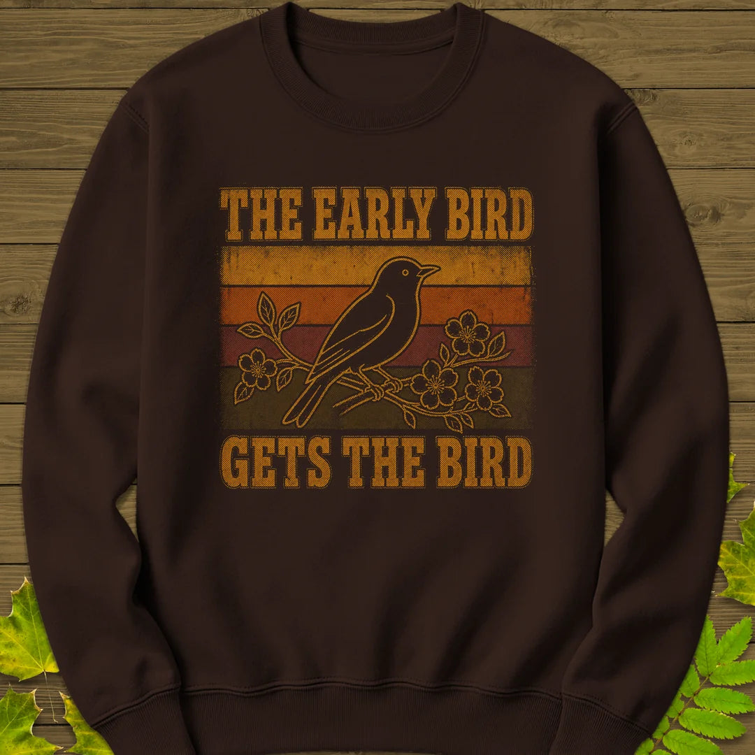 Early Riser Sweatshirt in Dark Chocolate
