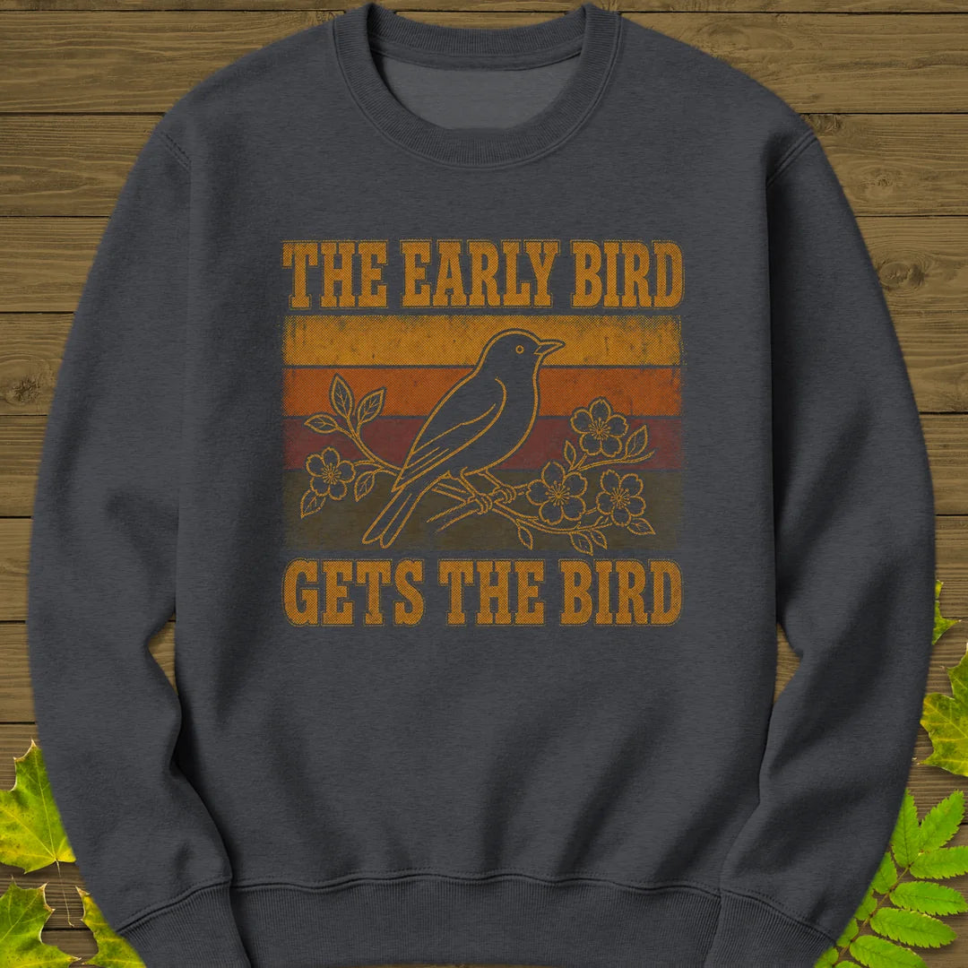 Early Riser Sweatshirt in Dark Heather