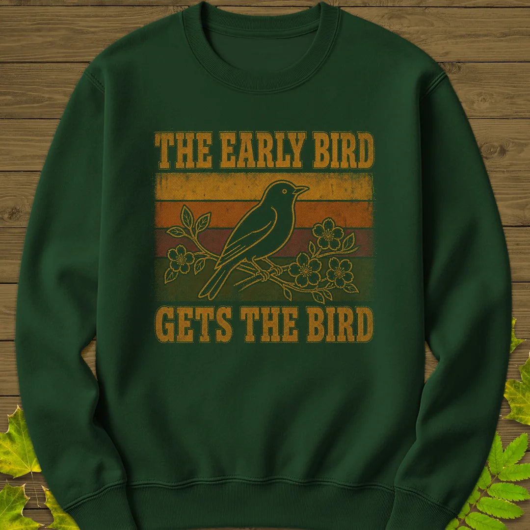 Early Riser Sweatshirt in Forest Green