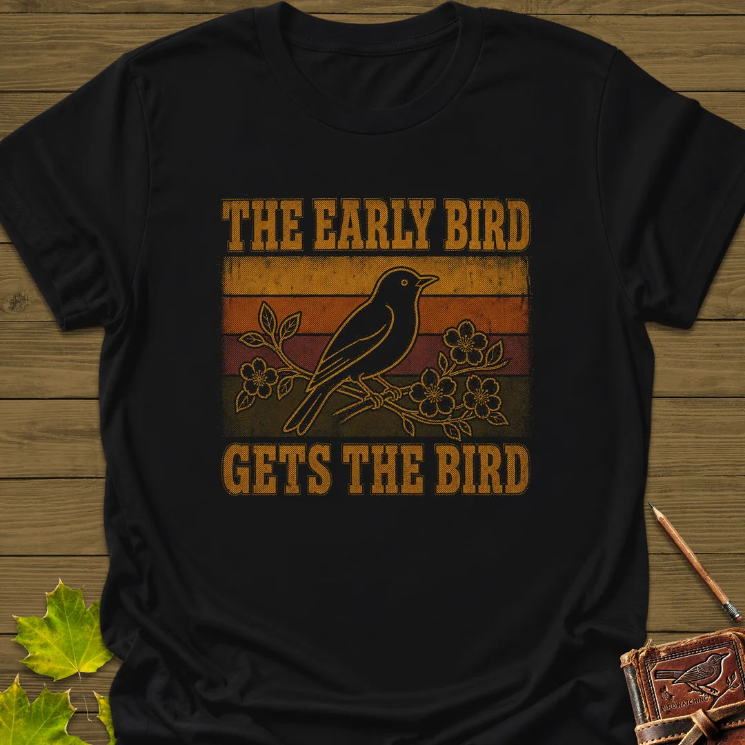 Early Riser T-Shirt in Black