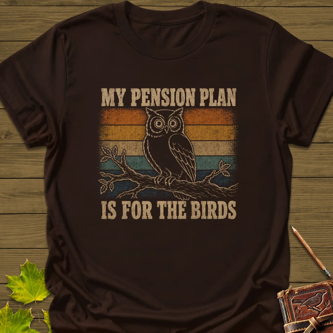 Pension Plan T-Shirt in Dark Chocolate