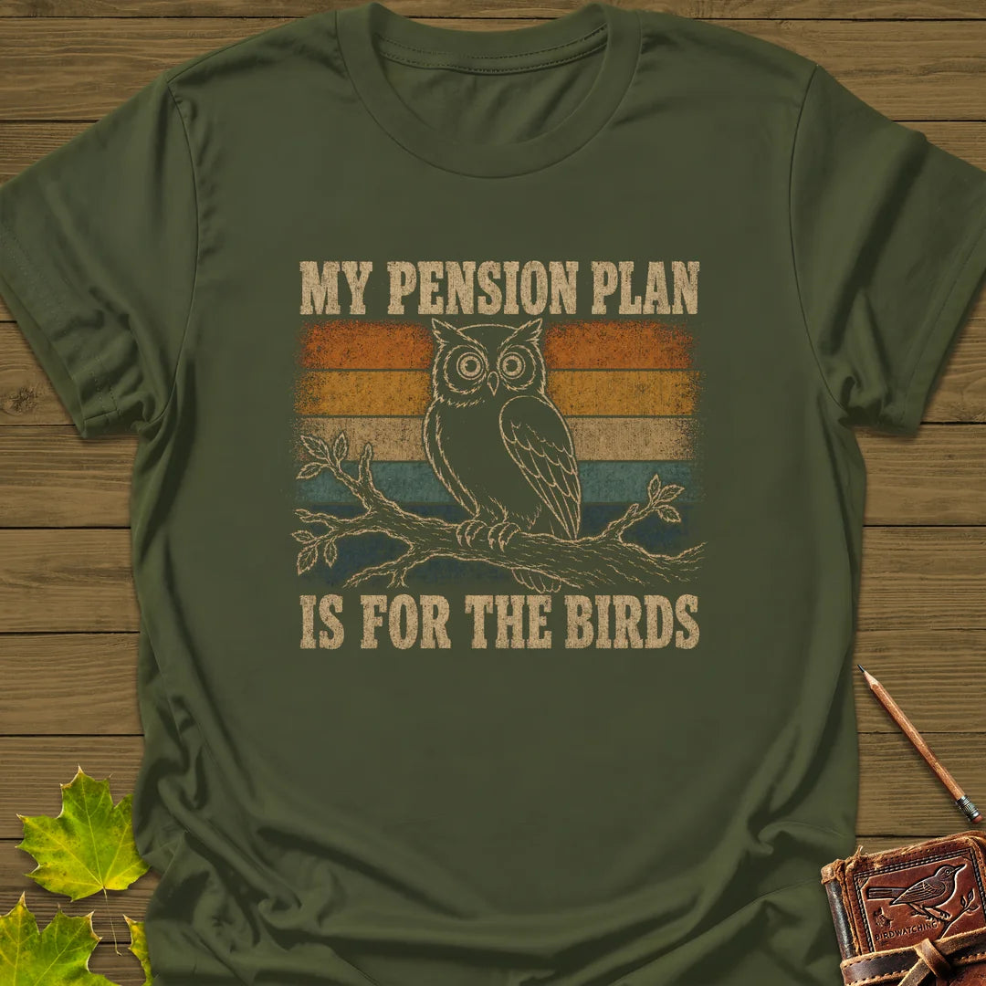 Pension Plan T-Shirt in Military Green